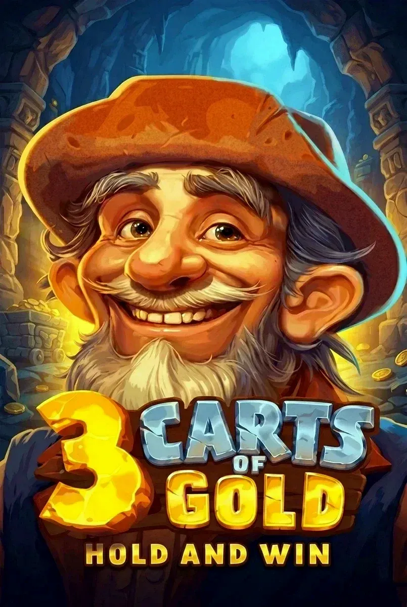 3 carts of gold hold and win